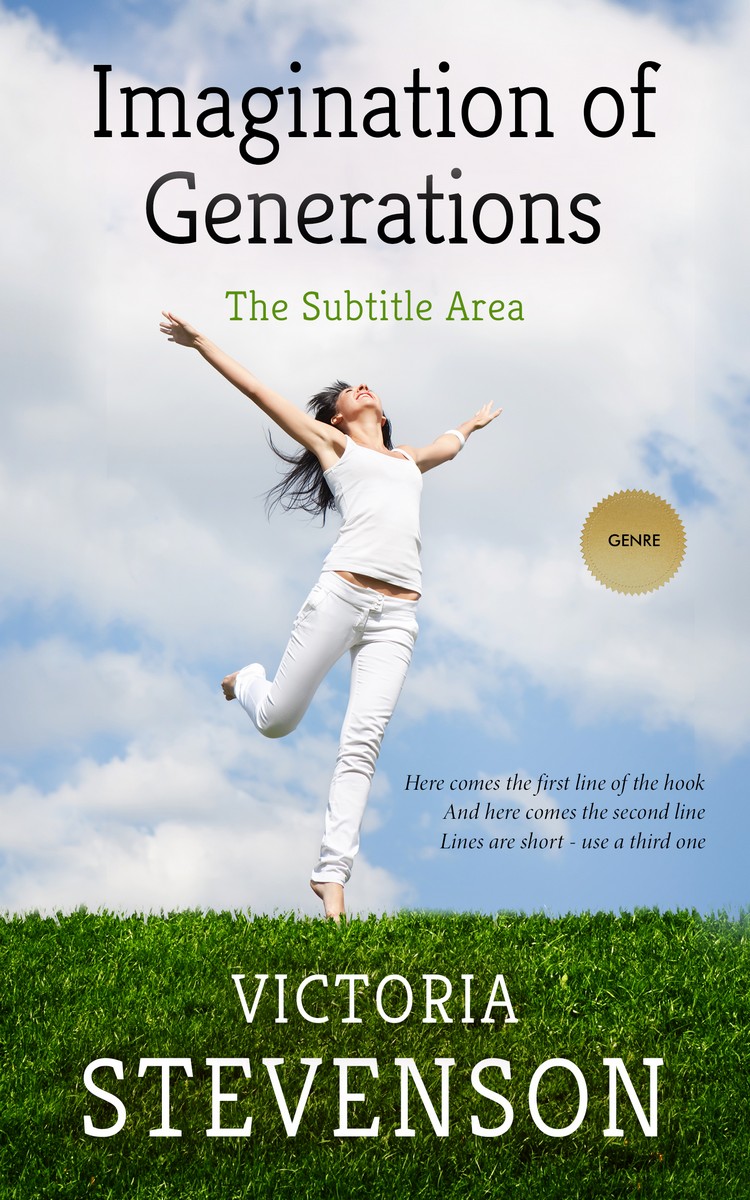 2D view of Mischka #1917 - Premade Health & Mind & Body Book Cover