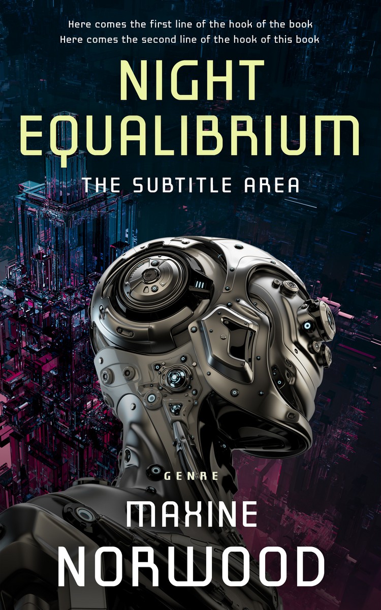 3D mockup of Bunker #1944 - Premade Science Fiction Book Cover | BookCoverZone