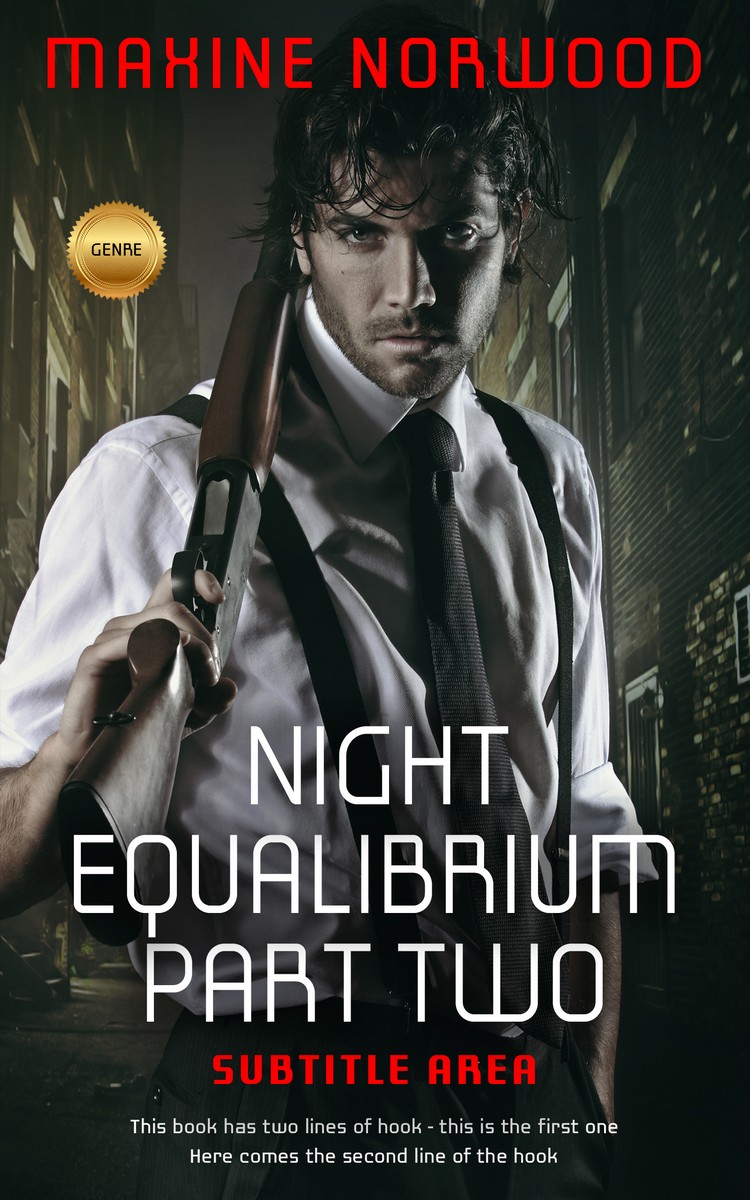 2D view of Heavy Metal #1965 - Premade Romance Book Cover