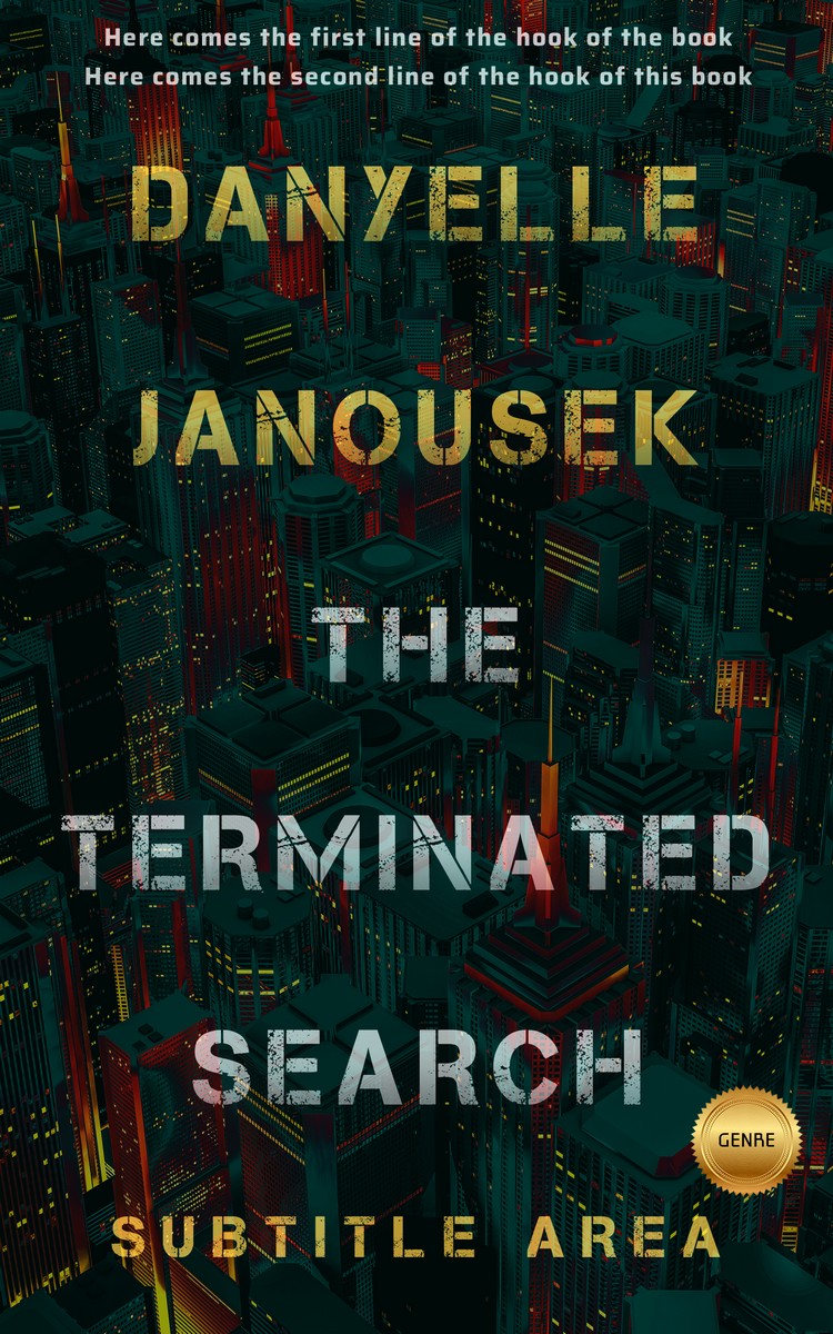 2D view of Premade Mystery & Thriller & Suspense Book Cover - Aztec