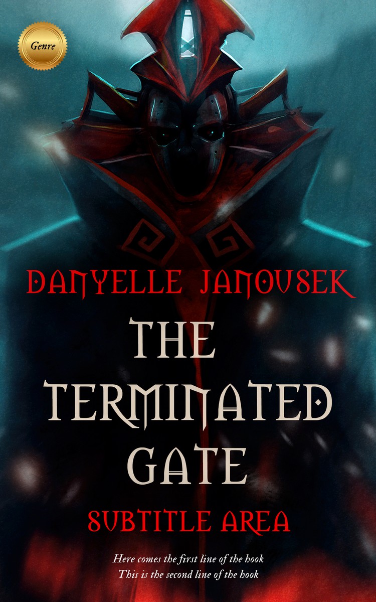 2D view of Bunker #1985 - Premade Fantasy Book Cover