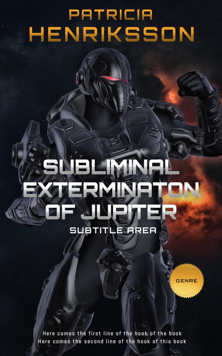 2D view of Shark #2014 - Premade Apocalyptica Book Cover