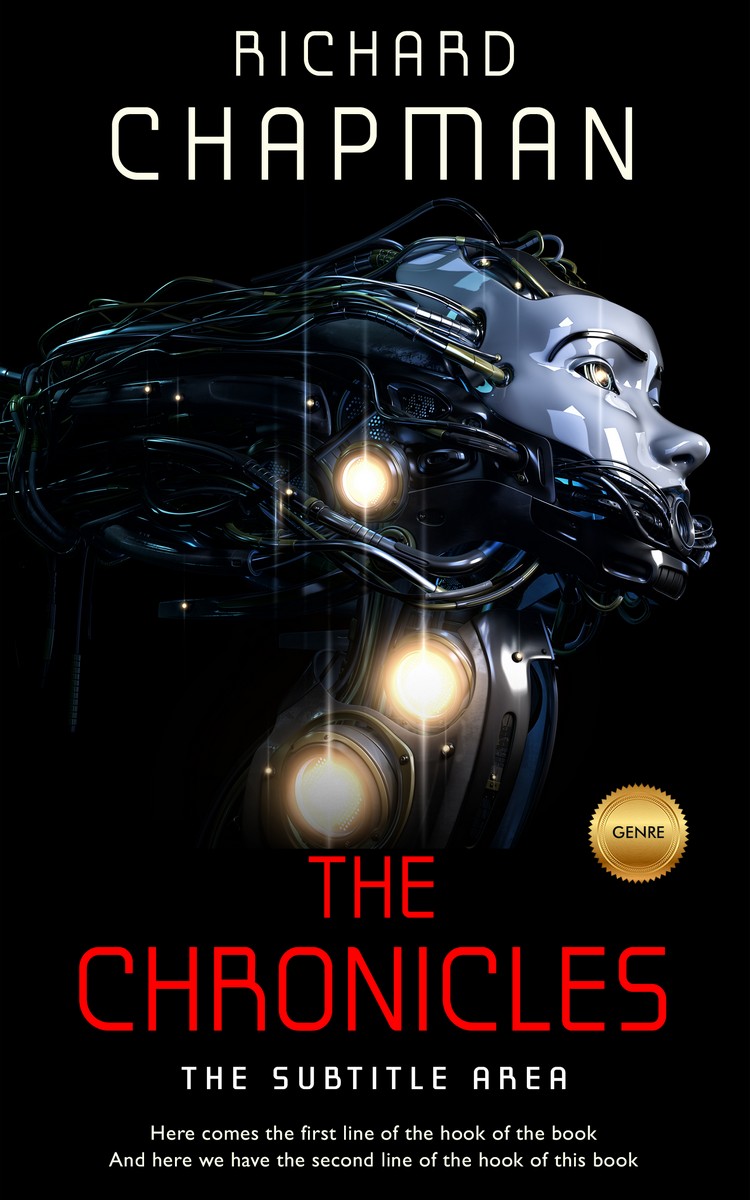 2D view of Woodsmoke #2023 - Premade Science Fiction Book Cover