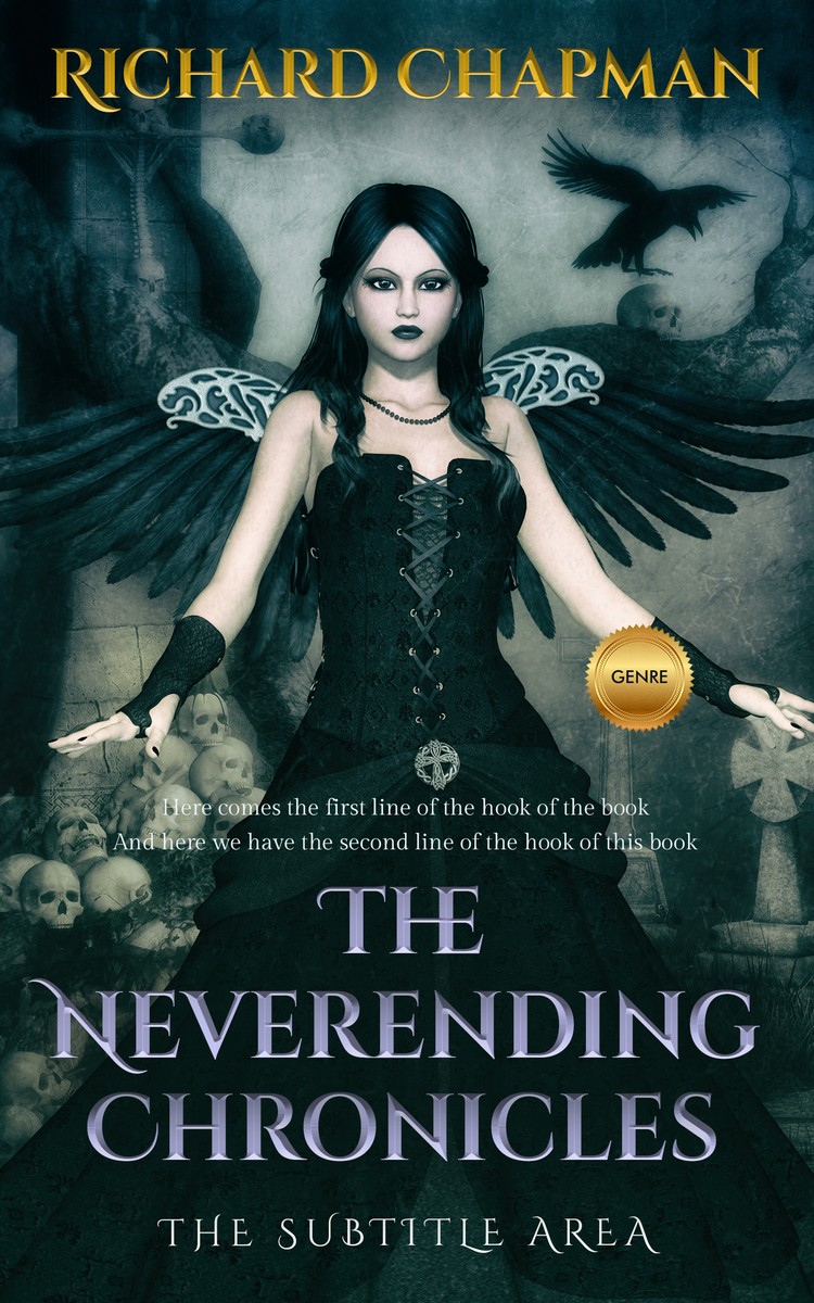 2D view of Firefly #2029 - Premade Fantasy Book Cover