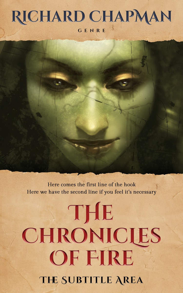 2D view of Birch #2051 - Premade Horror Book Cover