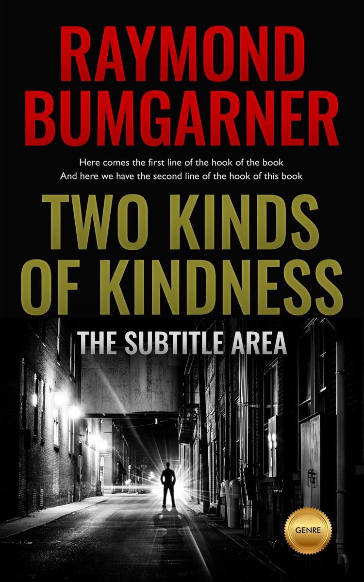 2D view of Cod Gray #2079 - Premade Mystery & Thriller & Suspense Book Cover