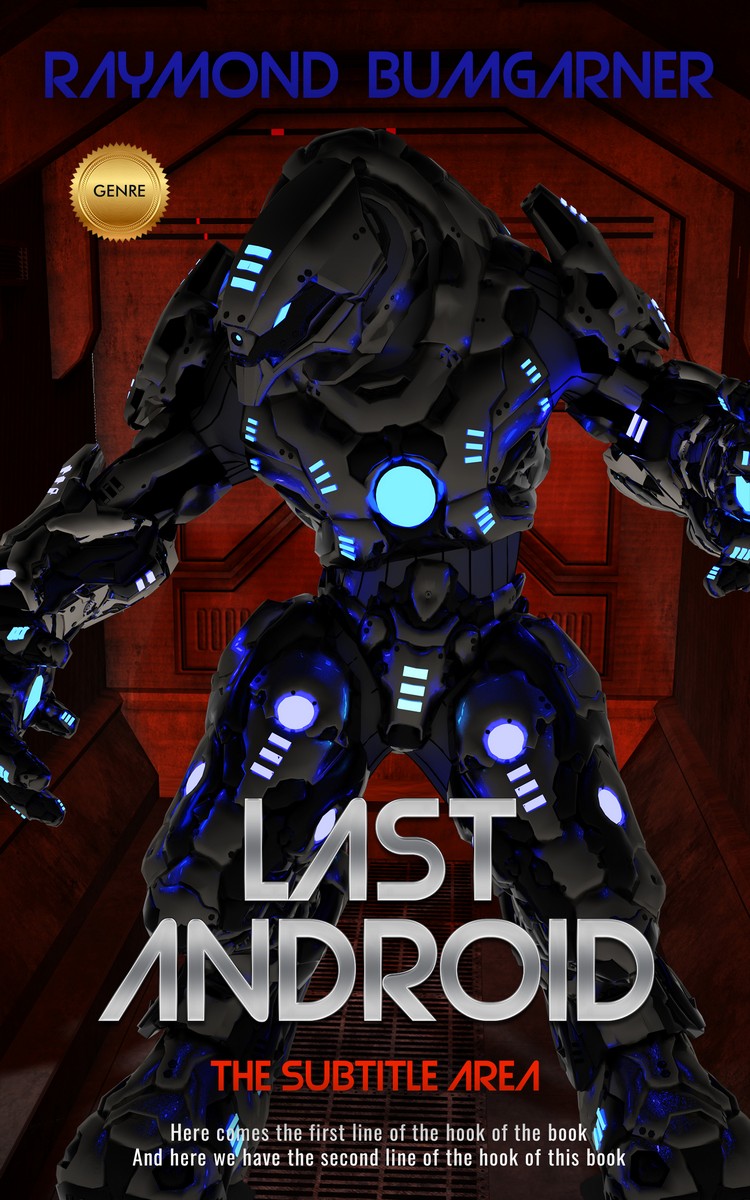 2D view of Gondola #2107 - Premade Apocalyptica Book Cover