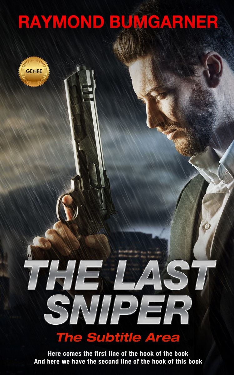 2D view of Premade Mystery & Thriller & Suspense Book Cover - Woodsmoke