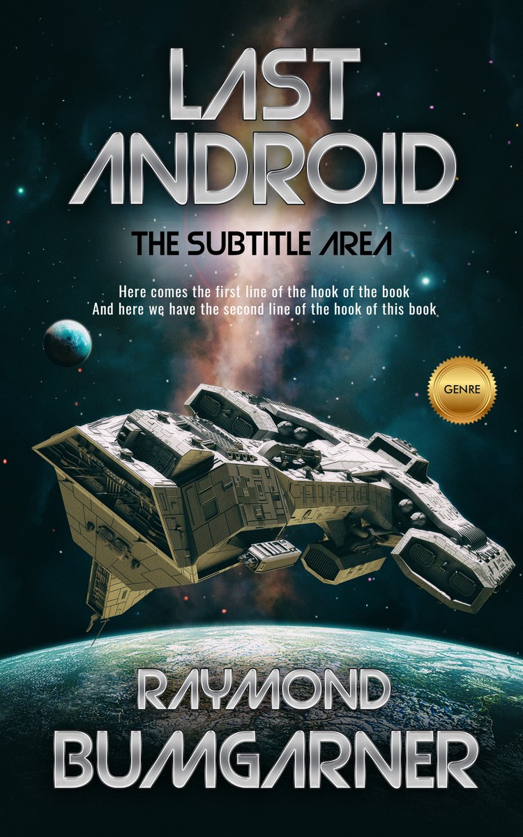 2D view of Tide #2127 - Premade Science Fiction Book Cover