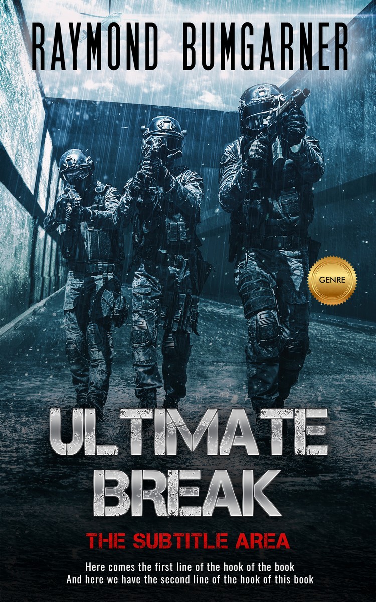 2D view of Iron #2129 - Premade Mystery & Thriller & Suspense Book Cover