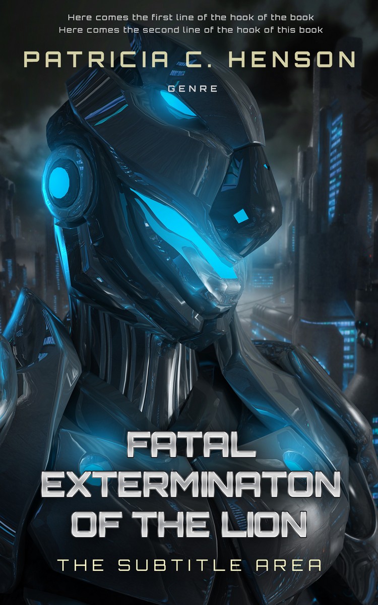 2D view of Mirage #2140 - Premade Science Fiction Book Cover