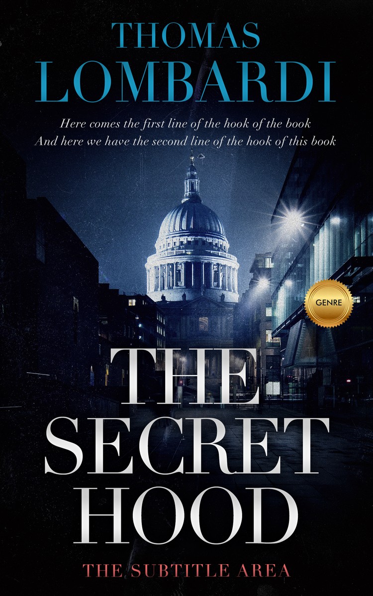 2D view of Ebony #2151 - Premade Mystery & Thriller & Suspense Book Cover