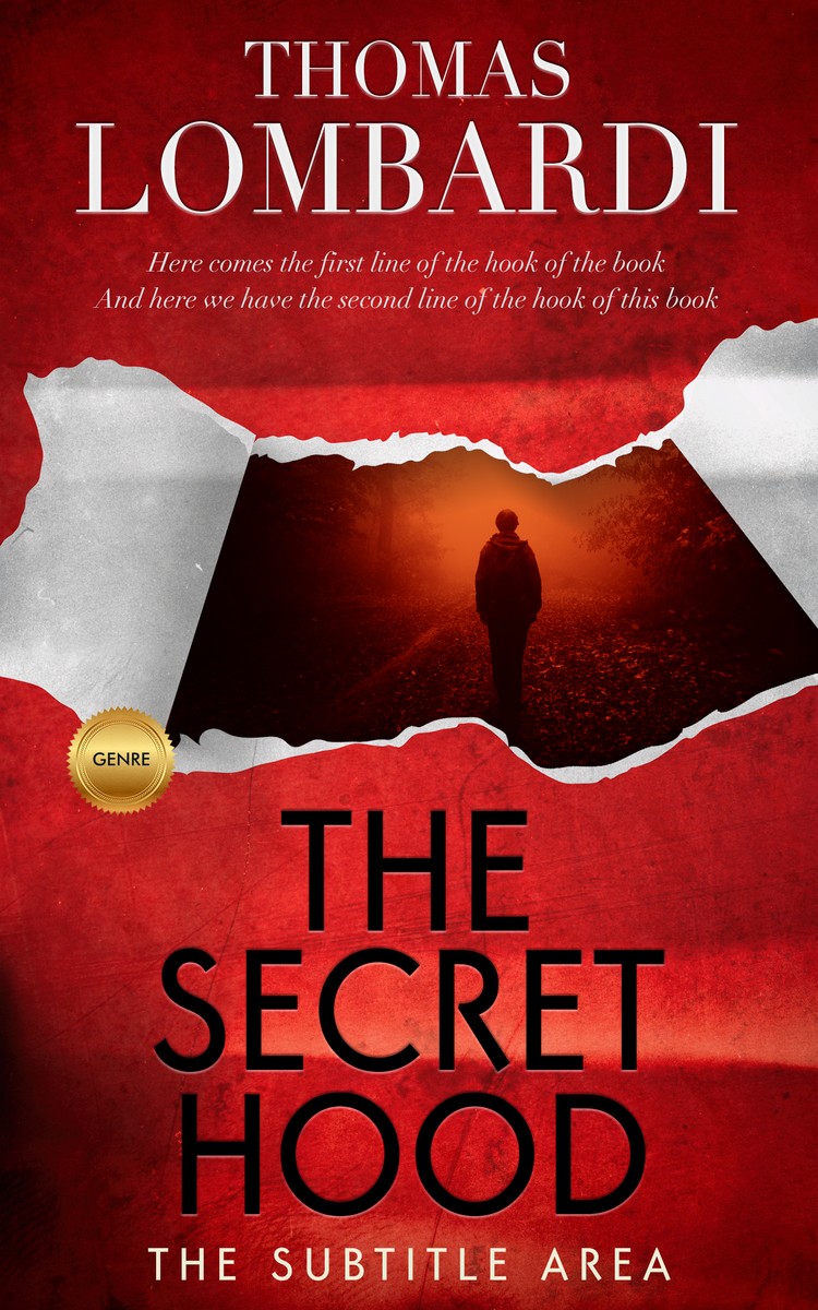 2D view of Premade Mystery & Thriller & Suspense Book Cover - Tamarillo