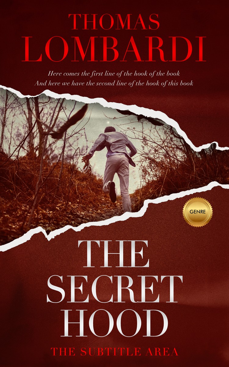 2D view of Van Cleef #2167 - Premade Horror Book Cover