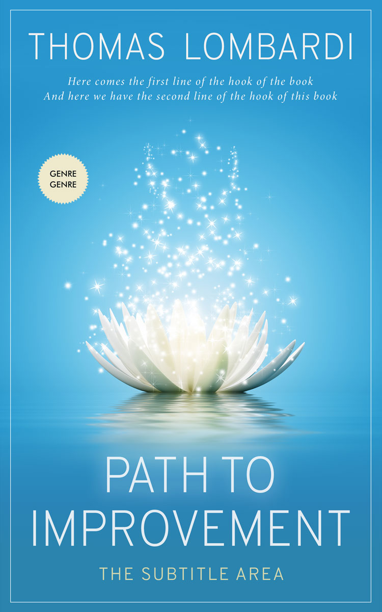 2D view of Shakespeare #2185 - Premade Self-Improvement & Self-Help Book Cover