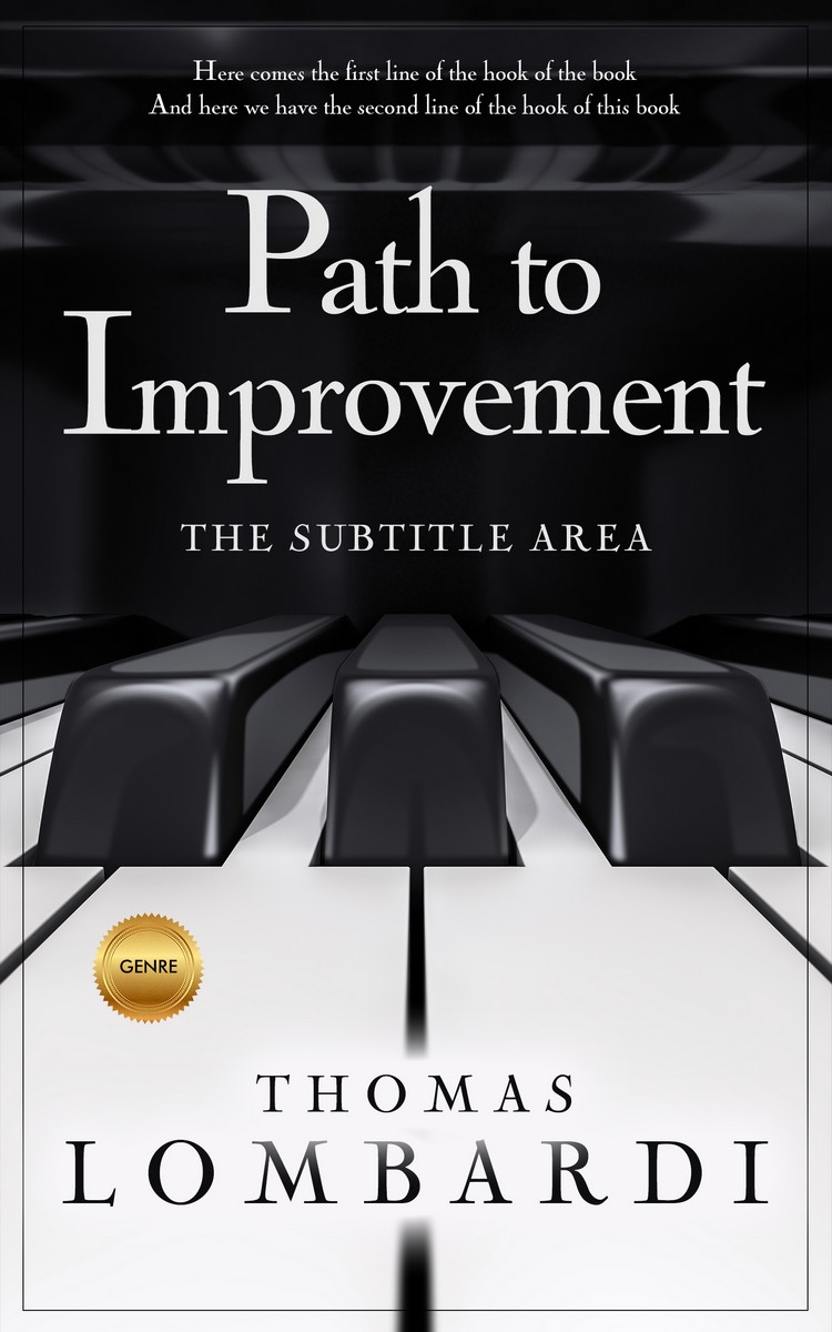 2D view of Premade Music Book Cover - Woodsmoke