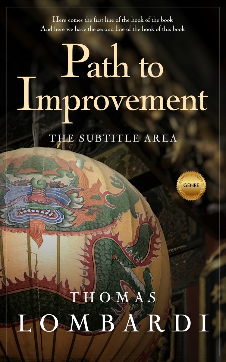 2D view of Premade Religion & Spirituality Book Cover - Oil