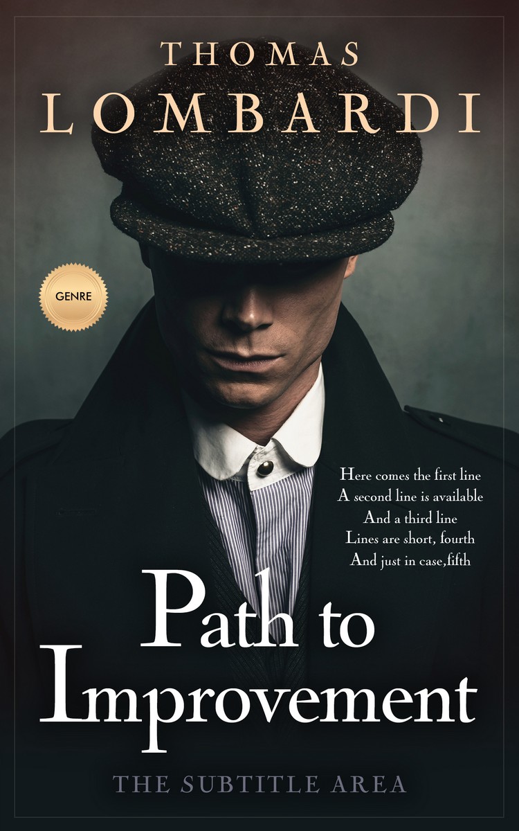 2D view of Premade Mystery & Thriller & Suspense Book Cover - Shark