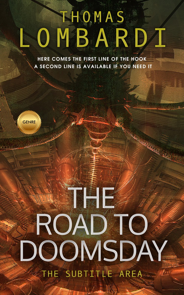 2D view of Cedar #2211 - Premade Apocalyptica Book Cover