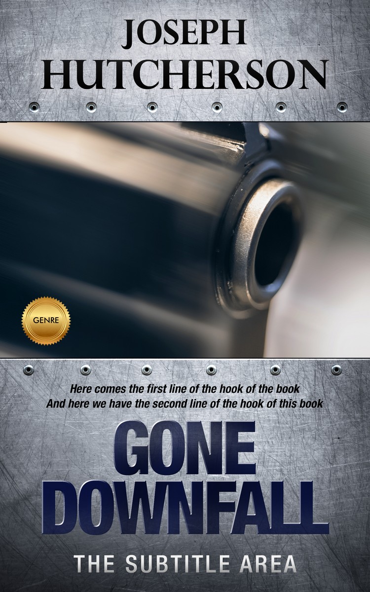 2D view of Outer Space #2236 - Premade Action & Adventure Book Cover