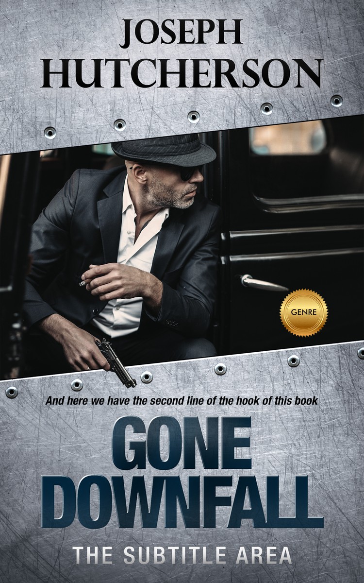 3D mockup of Shark #2240 - Premade Historical Book Cover | BookCoverZone