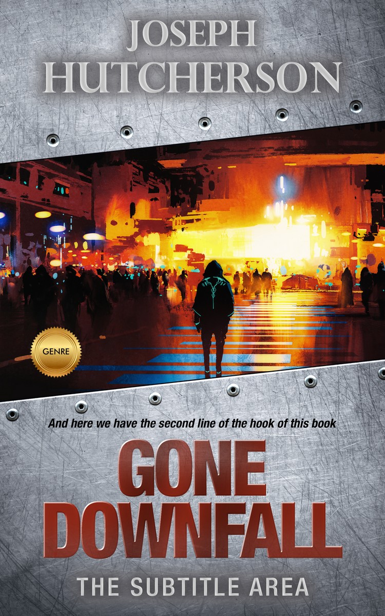 2D view of Manatee #2242 - Premade Mystery & Thriller & Suspense Book Cover