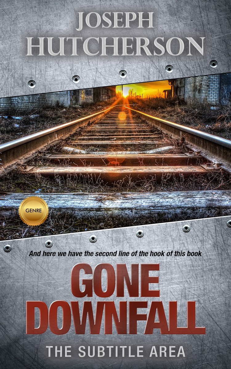 2D view of Premade Mystery & Thriller & Suspense Book Cover - Scorpion