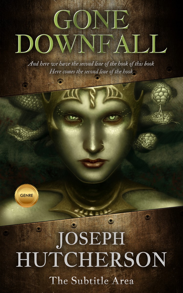 2D view of Oil #2267 - Premade Historical Book Cover