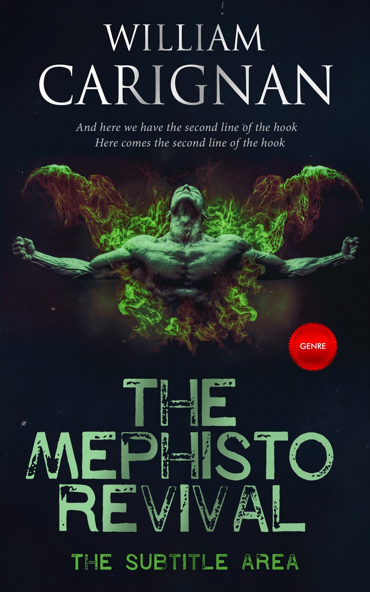 2D view of Bunker #2272 - Premade Mystery & Thriller & Suspense Book Cover