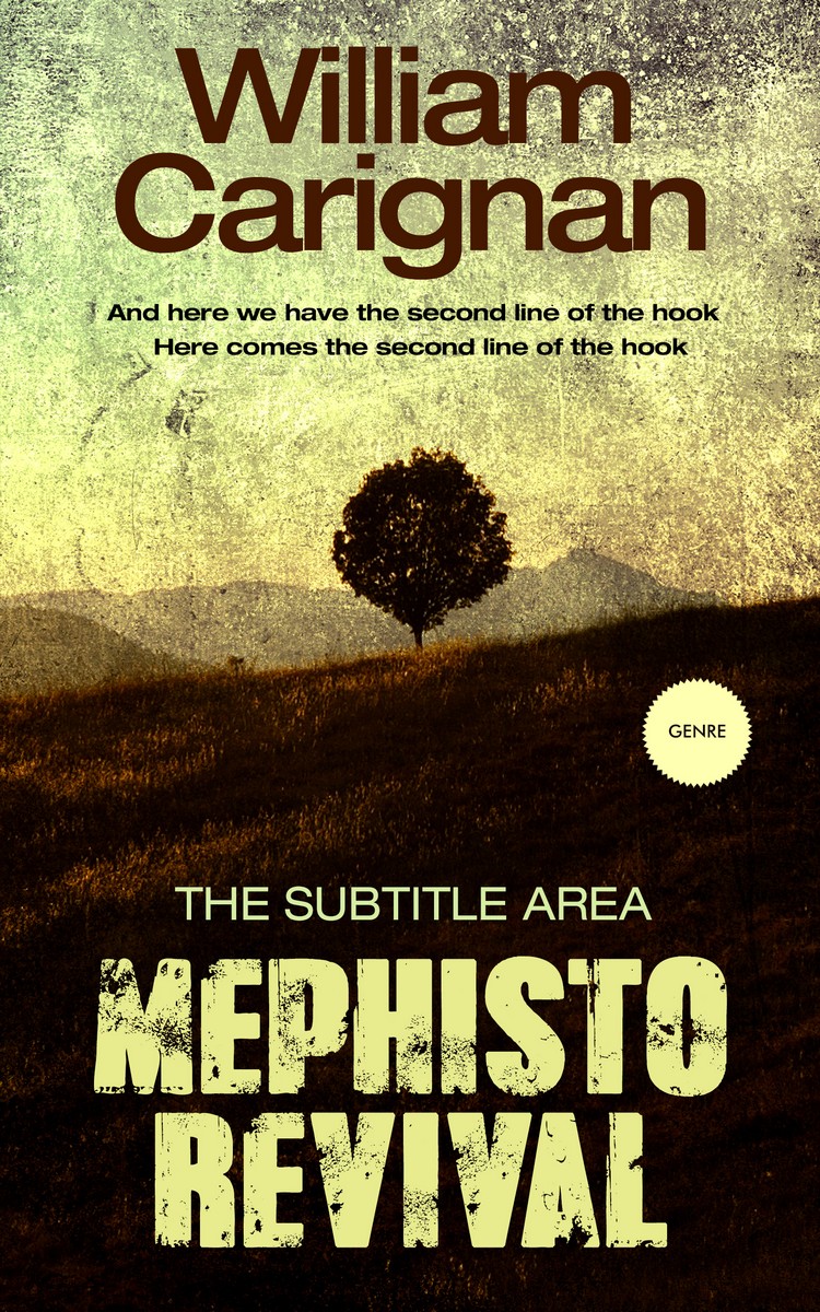 2D view of Premade Horror Book Cover - Primrose