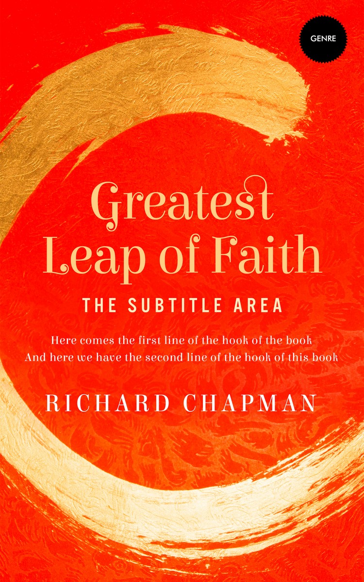 2D view of Scarlet #2303 - Premade Religion & Spirituality Book Cover | BookCoverZone