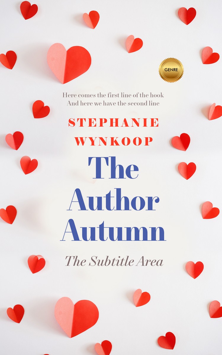 2D view of Premade Romance Book Cover - Ebb