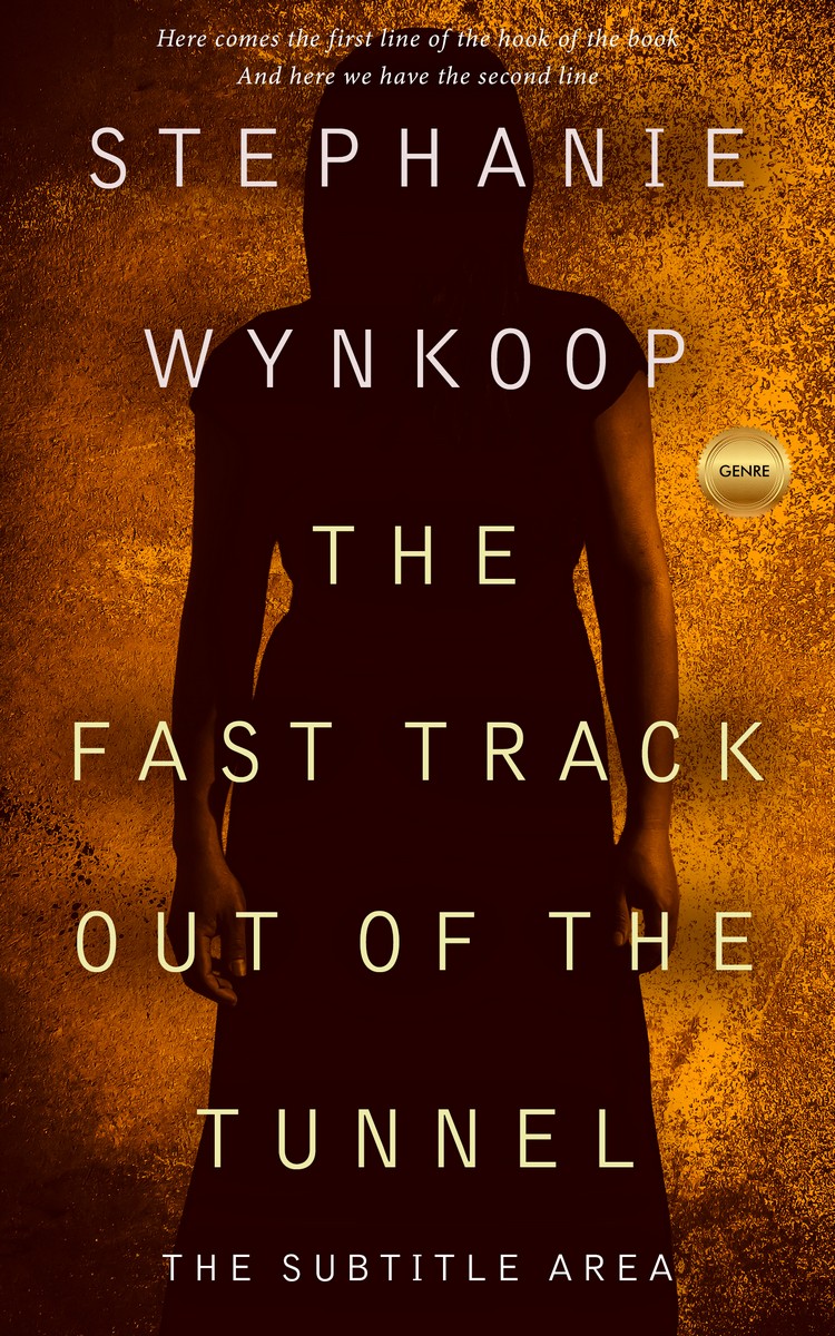 2D view of Ochre #2321 - Premade Mystery & Thriller & Suspense Book Cover