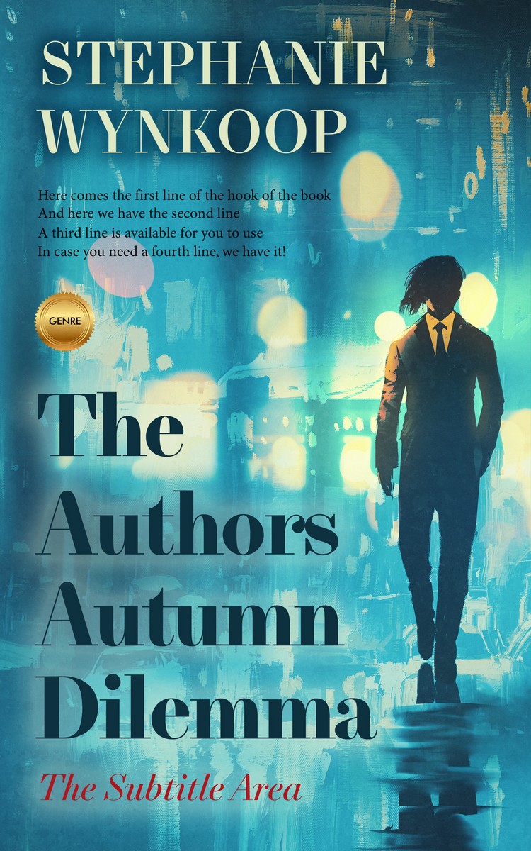 2D view of Premade Mystery & Thriller & Suspense Book Cover - Astral