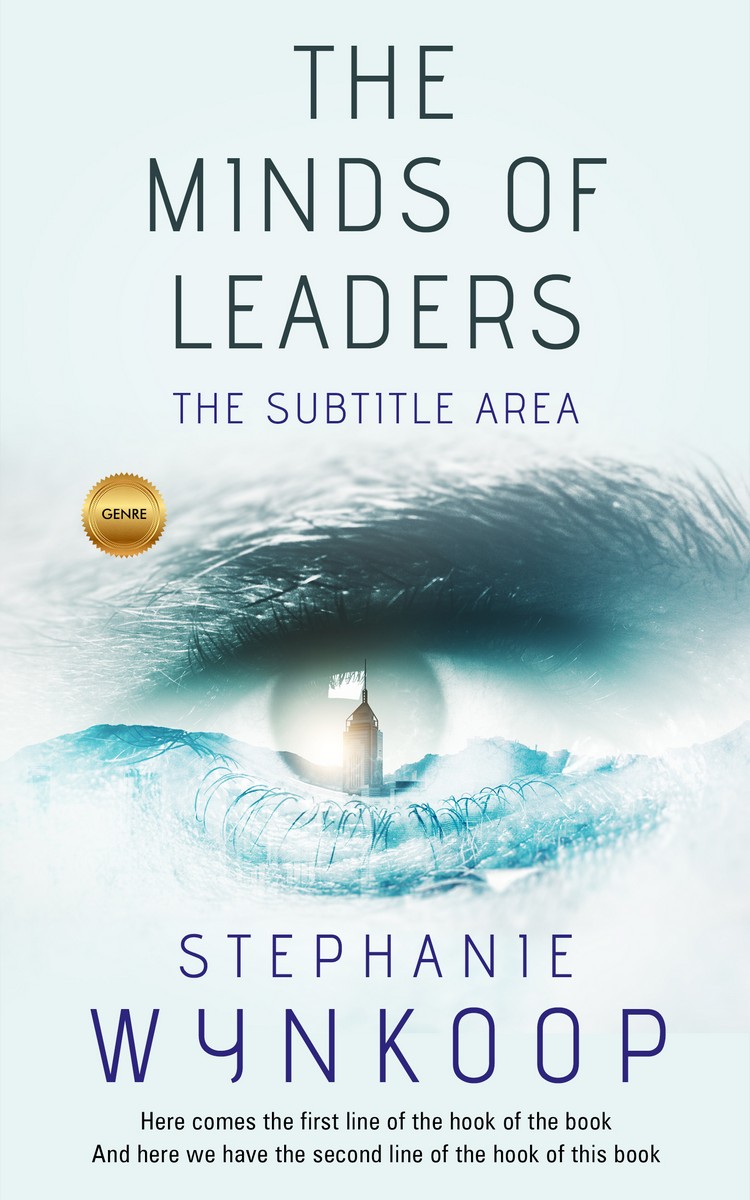 2D view of Premade Abstract Book Cover - Mystic