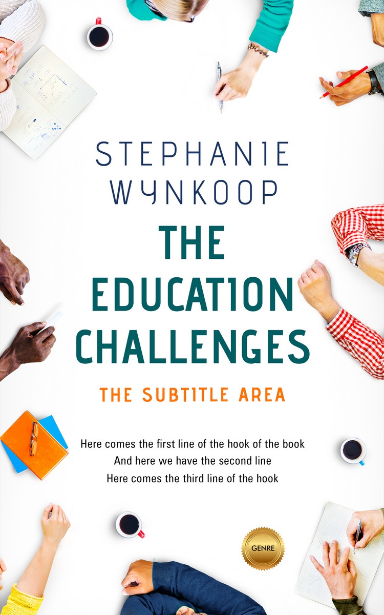 2D view of Bizarre #2343 - Premade Business Book Cover