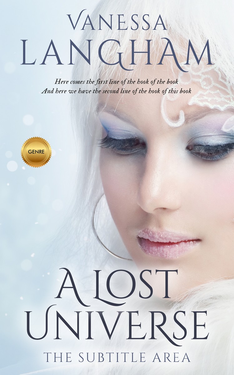 2D view of Premade Fantasy Book Cover - Iron