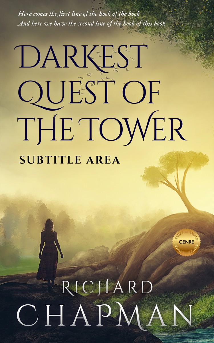 2D view of Premade Fantasy Book Cover - Gimblet