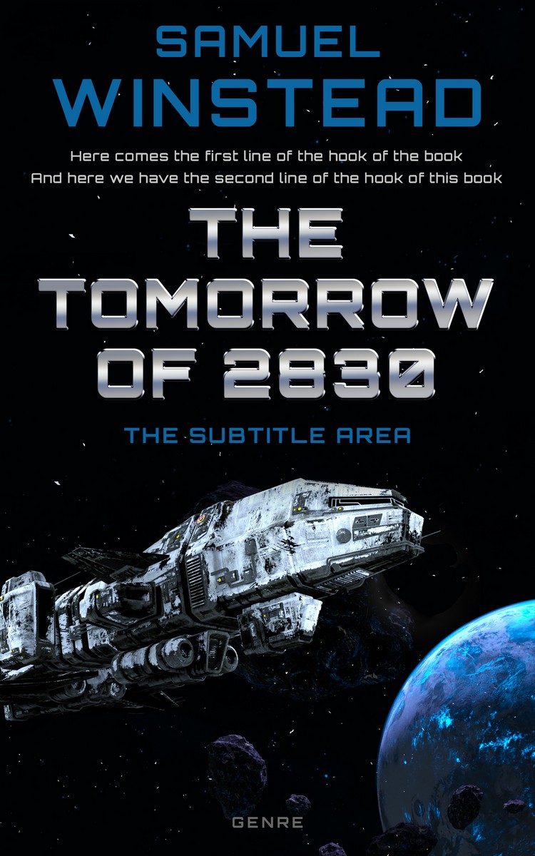 2D view of Bunker #2388 - Premade Science Fiction Book Cover