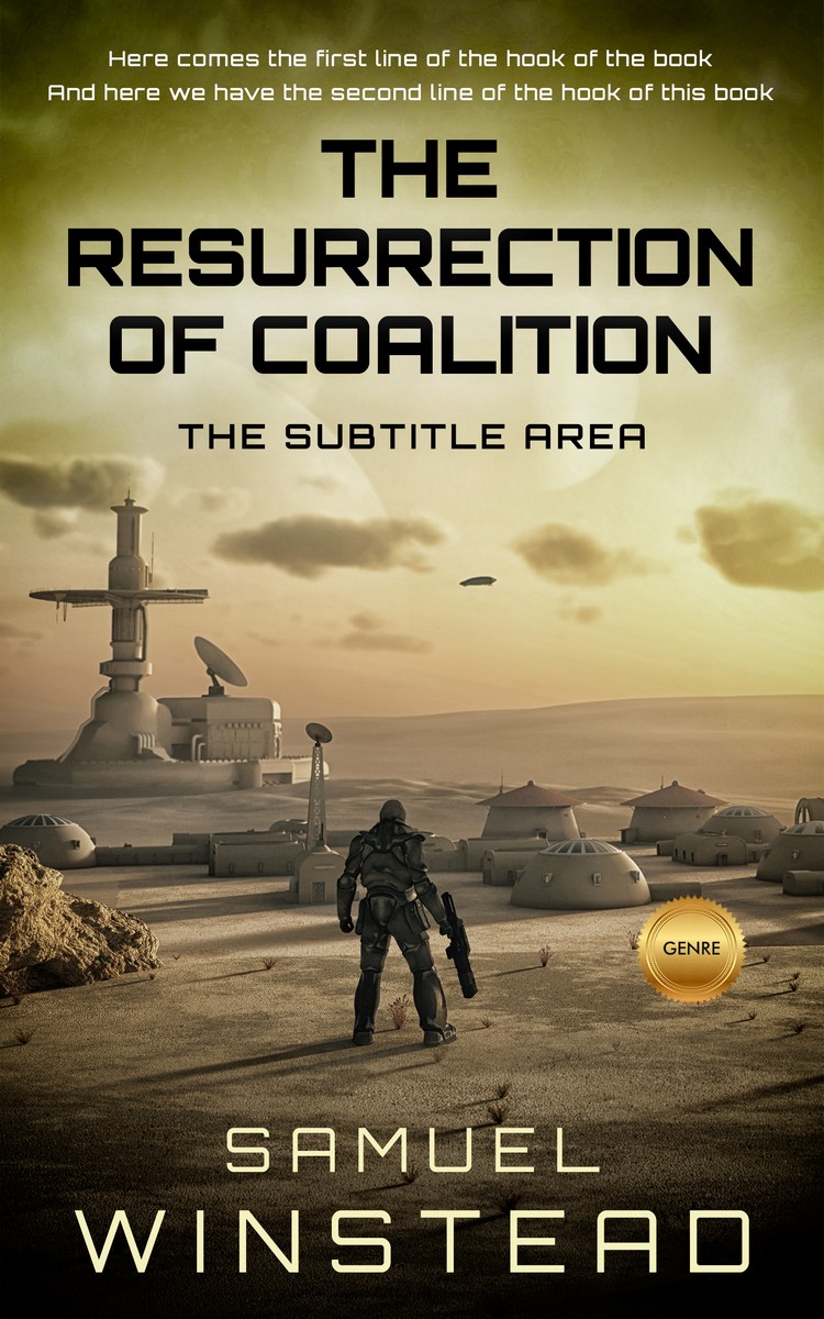 2D view of Mongoose #2400 - Premade Science Fiction Book Cover