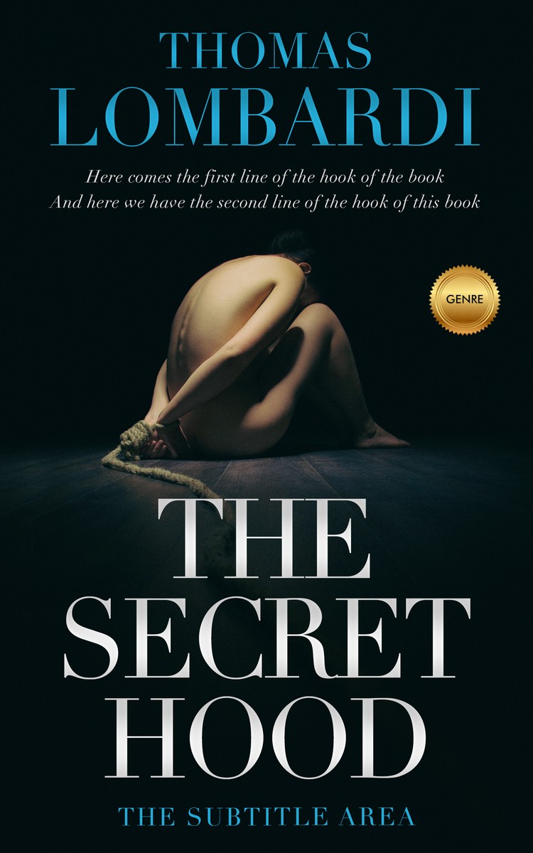 2D view of Premade Erotica Book Cover - Black Bean