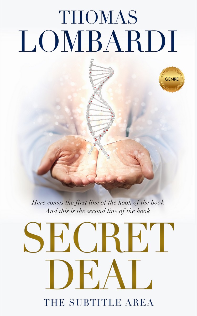 2D view of Bon Jour #2430 - Premade Science & Nature Book Cover