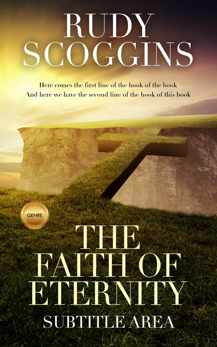 2D view of Calico #2527 - Premade Religion & Spirituality Book Cover