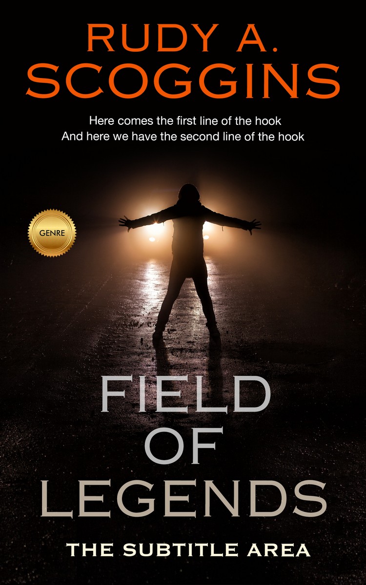 2D view of Premade Mystery & Thriller & Suspense Book Cover - Night Rider