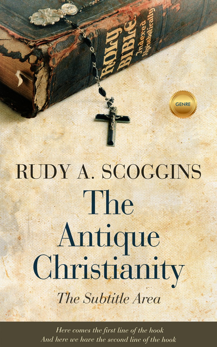 2D view of Premade Religion & Spirituality Book Cover - Kelp