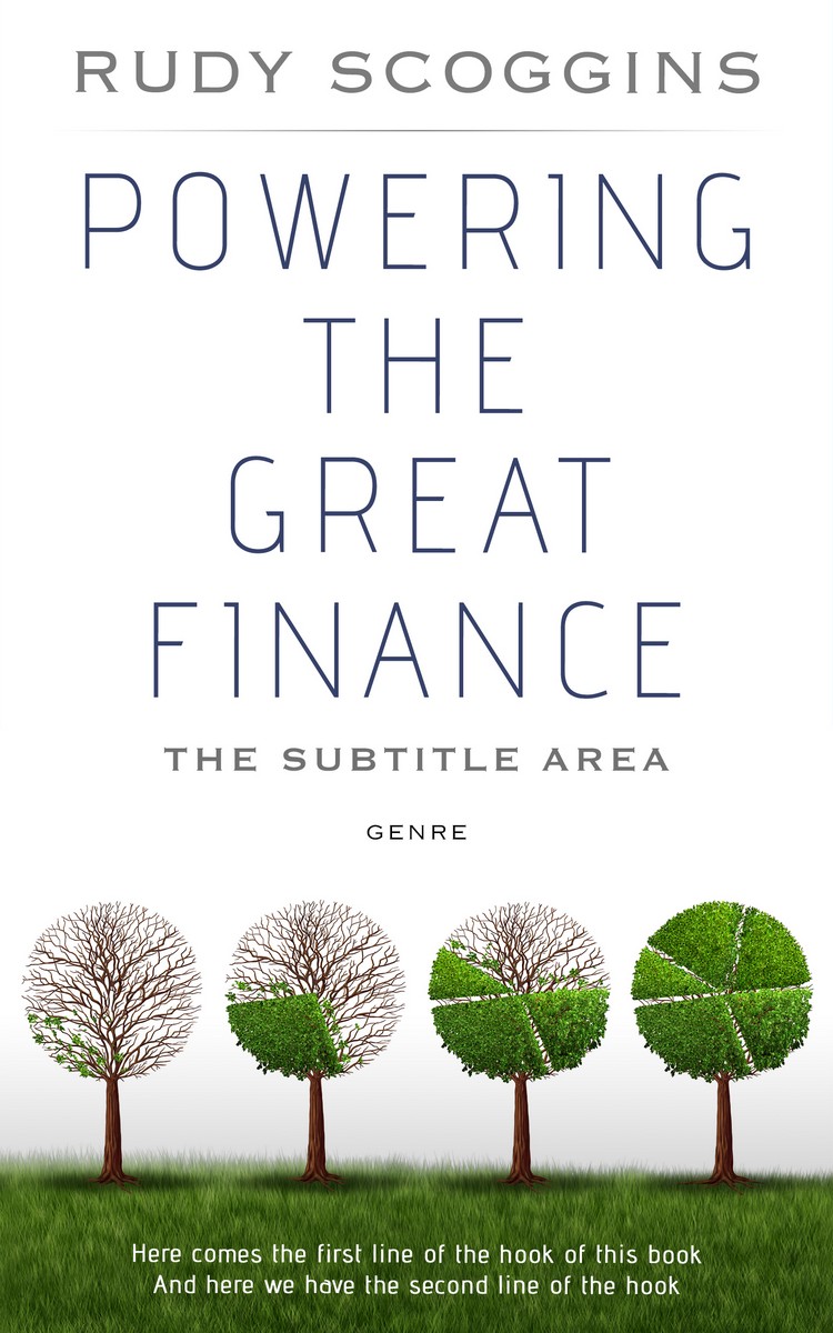 2D view of Woodland #2601 - Premade Business Book Cover