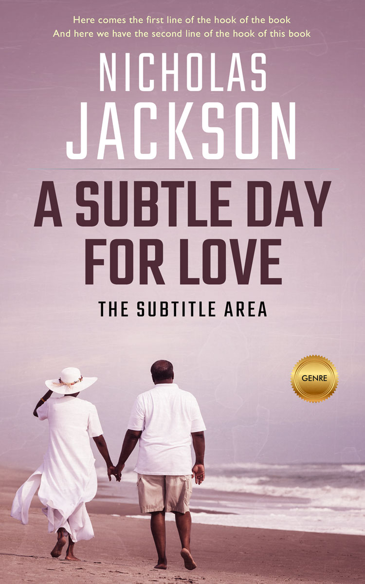 2D view of Lily #2626 - Premade Romance Book Cover