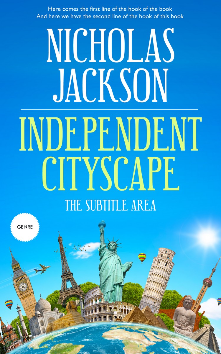 2D view of Premade Travel Book Cover - Pine Glade