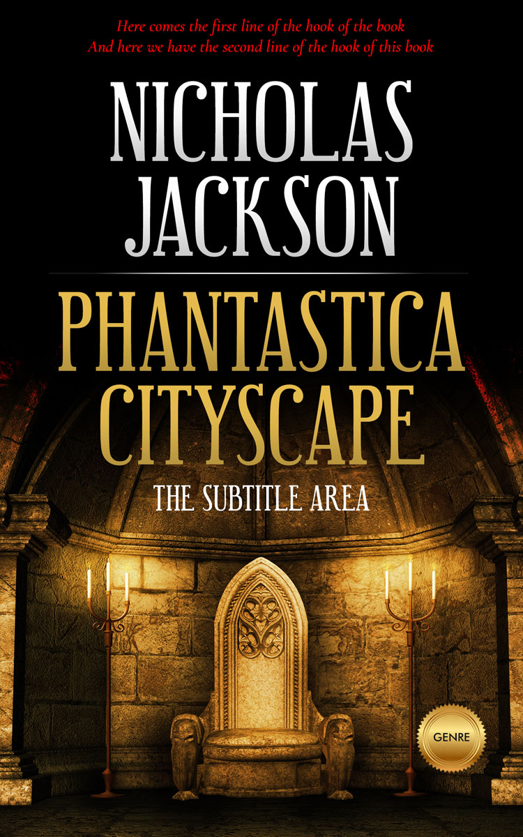 2D view of Premade Historical Book Cover - Tussock