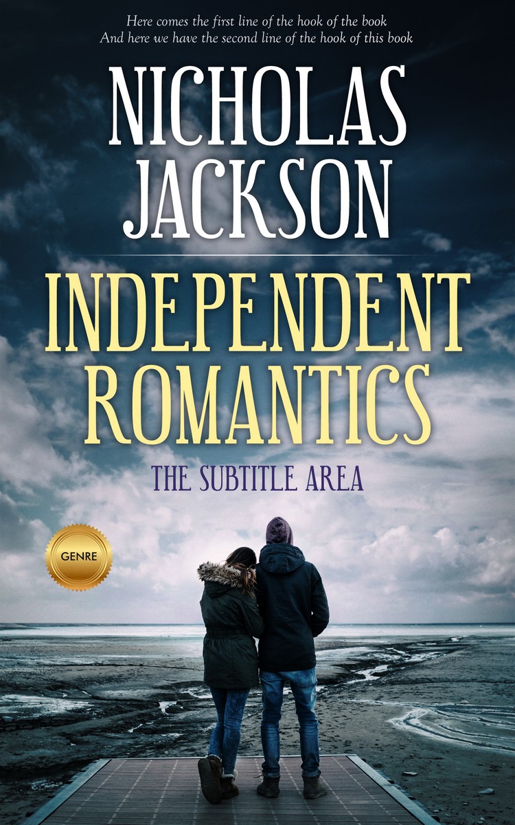 2D view of Premade Romance Book Cover - Te Papa Green